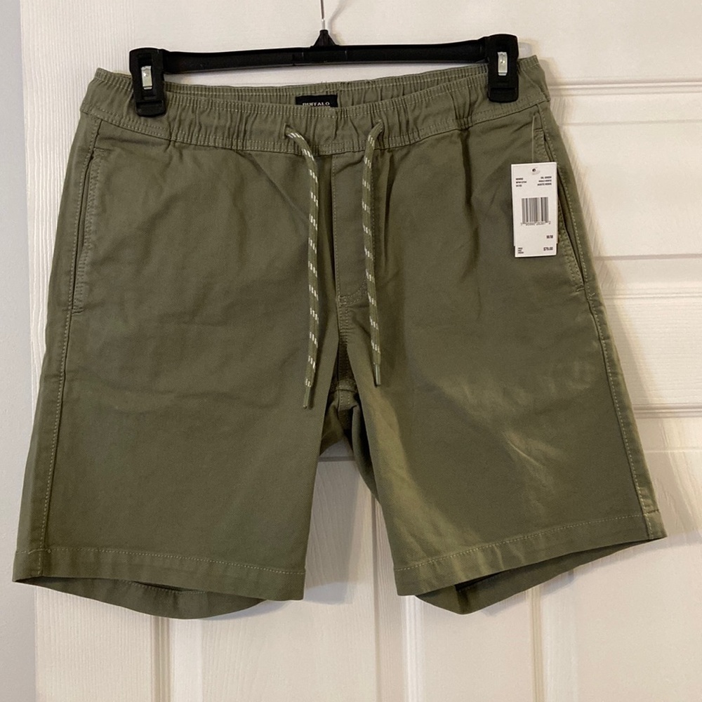 David Bitton Man Shorts size M brand new with tag color sage green inseam 8”